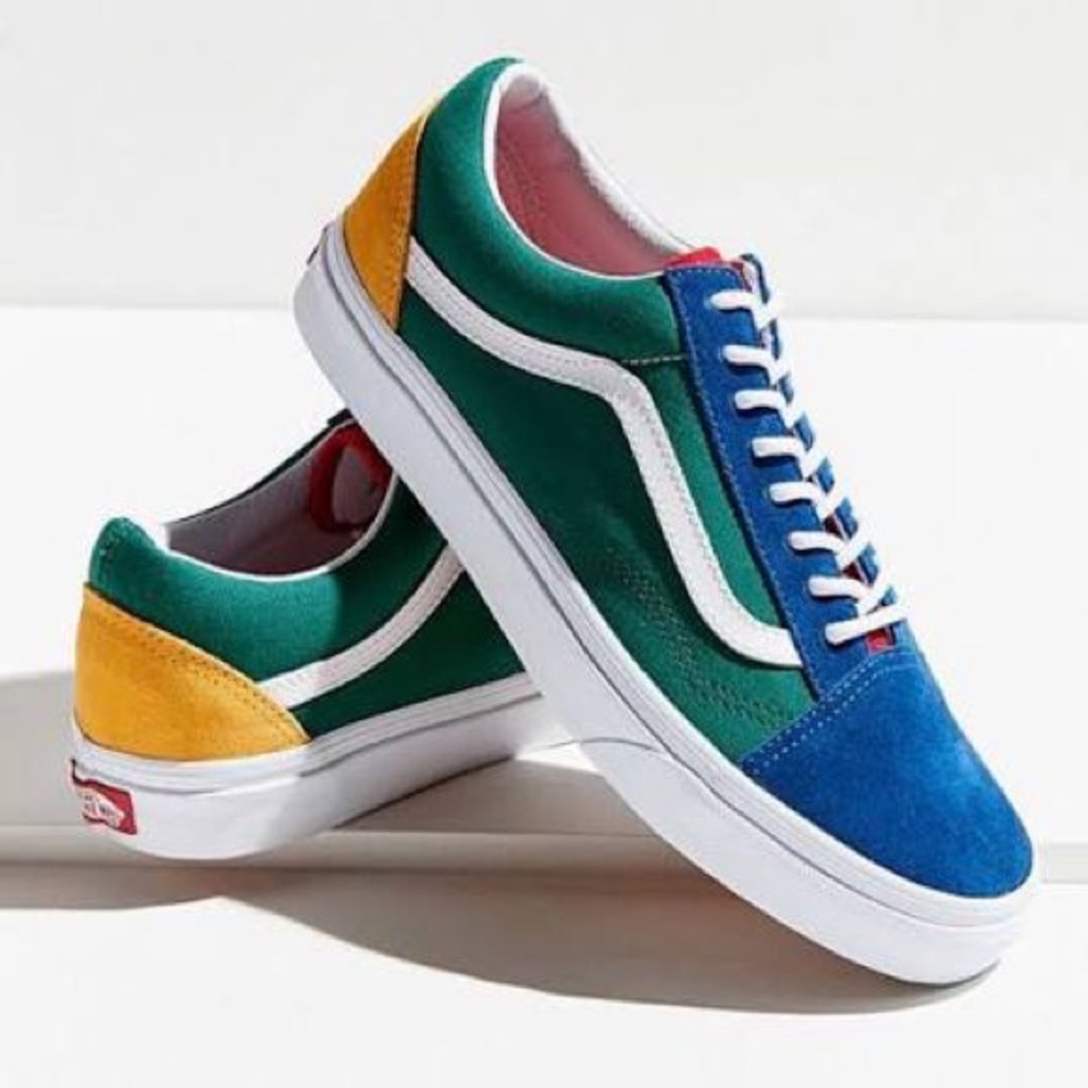 VANS Old Skool Yacht Club Suede Canvas Shoes VN0A38G1R1Q - Picture 14 of 14